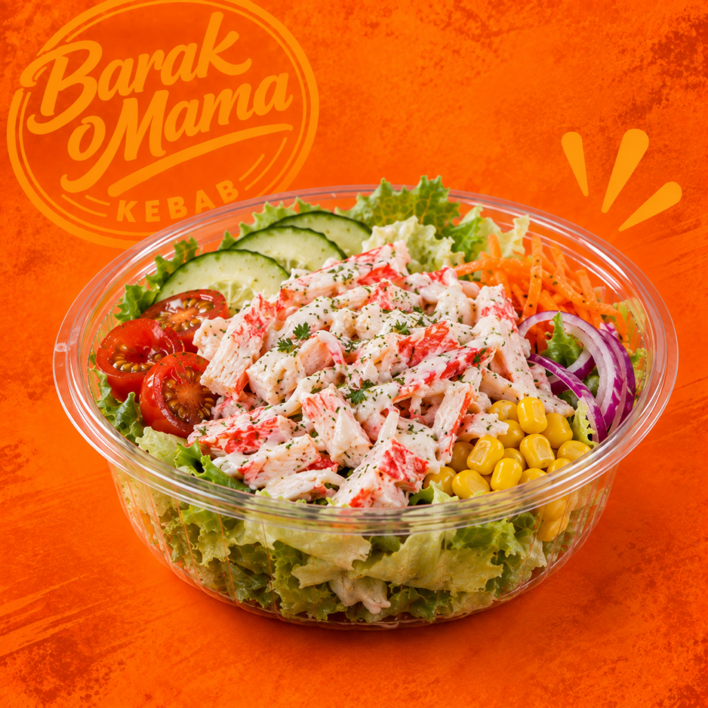 Salade au crabe