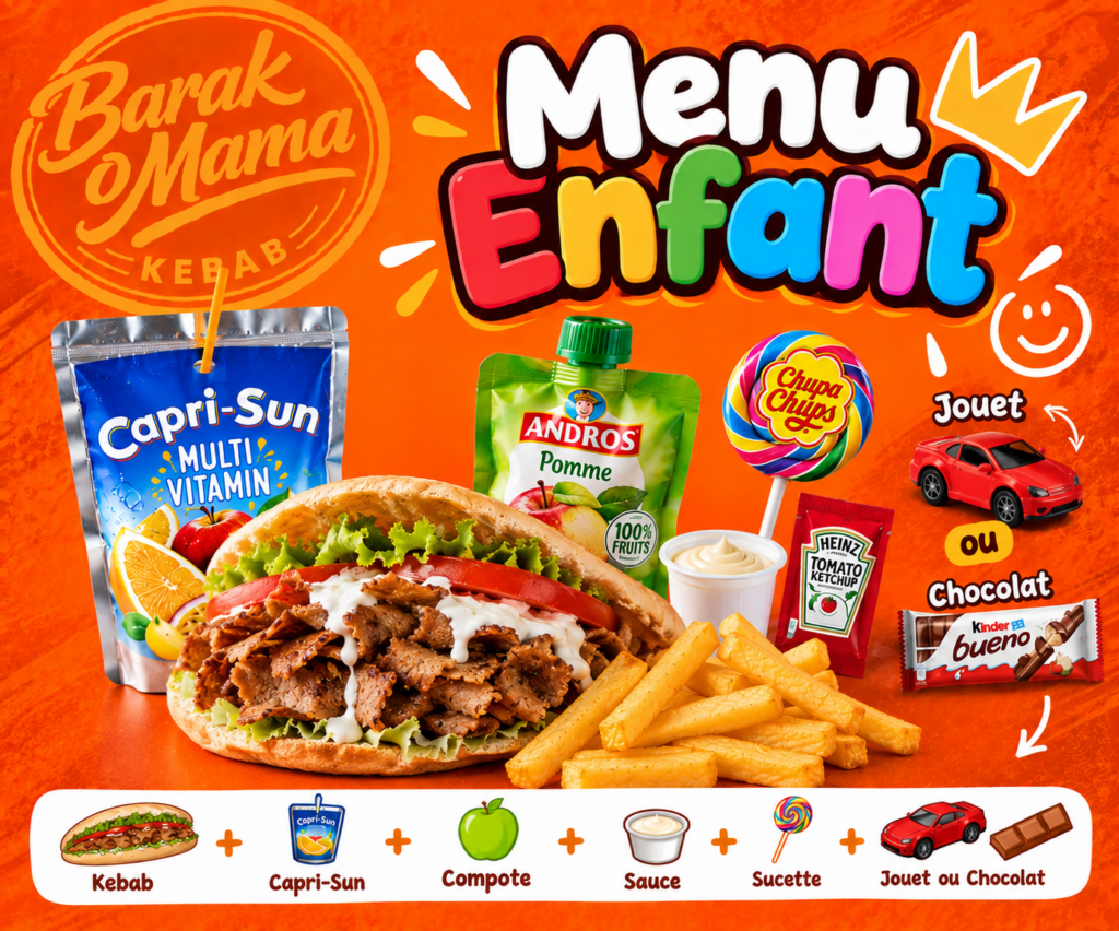 Menu enfant kebab